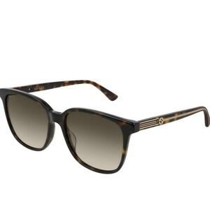 Gucci Women's GG0376S  002 Optyl  Sunglasses Brown Gradient Lenses
